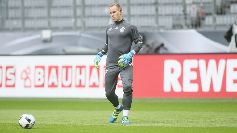  Marc-Andre Ter Stegen, currently on international duty with Germany, has suggested he may have to seek a move away from Barcelona