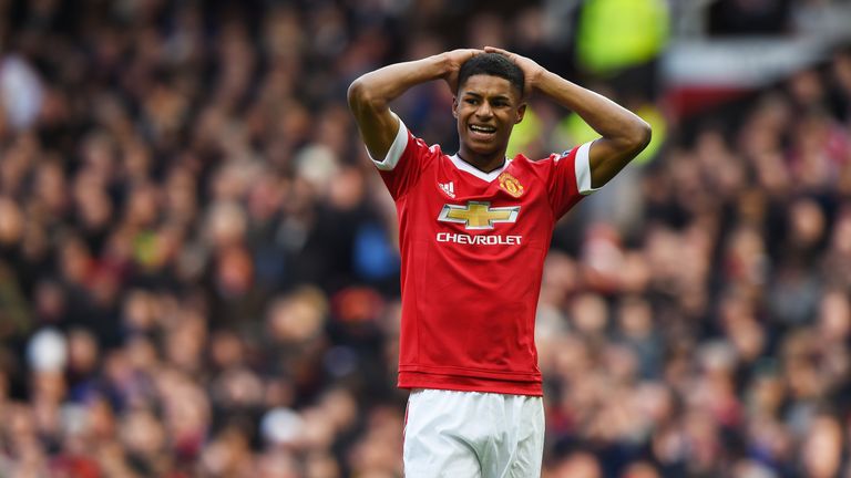 Marcus Rashford joined Fletcher Moss Rangers at the age of five