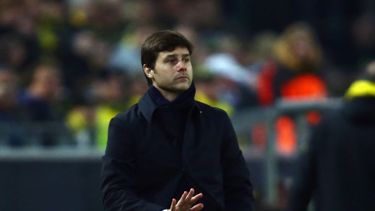 Mauricio Pochettino, Borussia Dortmund v Tottenham, Europa League