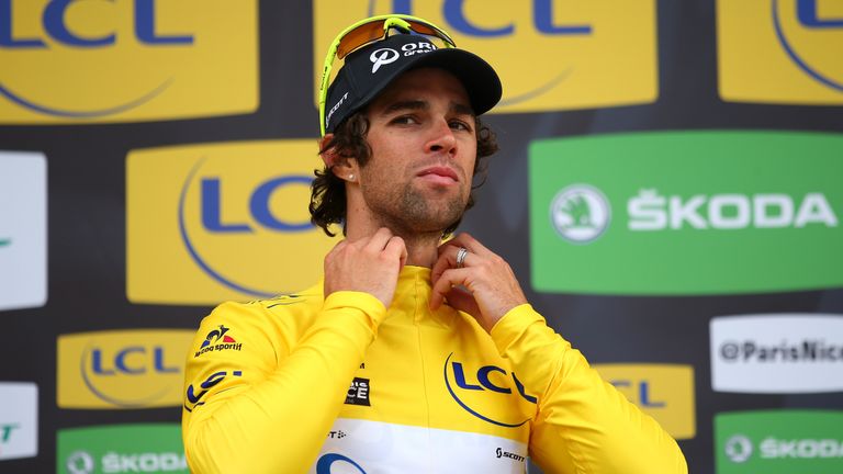 Michael Matthews of Australia and Orica GreenEDGE retains the yellow jersey following Stage 5 of the 2016 Paris-Nice