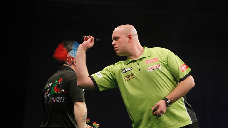 Michael van Gerwen (Pic by Lawrence Lustig)