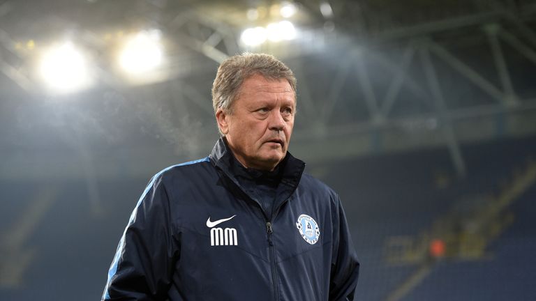 Dnipro head coach Myron Markevych