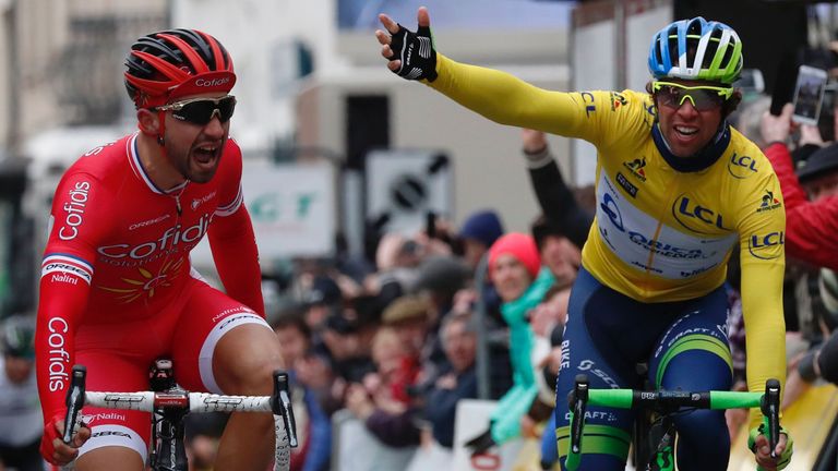 Michael Matthews (R), Nacer Bouhanni, Paris-Nice