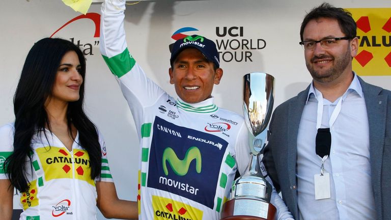 Quintana leads the GC standings after his second-place finish