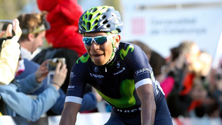 Nairo Quintana on stage four of the 2016 Volta a Catalunya