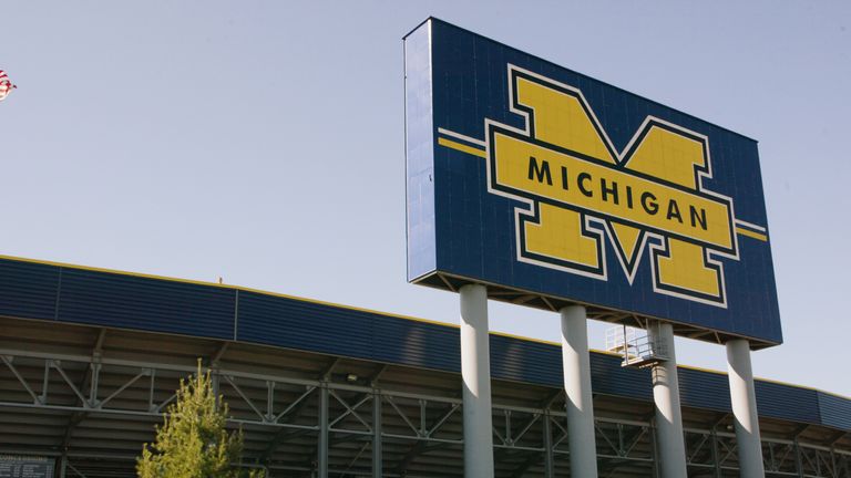 ANN ARBOR, MI - SEPTEMBER 6:  General view of the entrance to Michigan Stadium prior to the game between the Michigan Wolverines and the Houston Cougars on