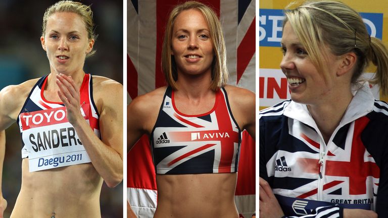 Nicola Sanders competed in the 400m and 400m hurdles