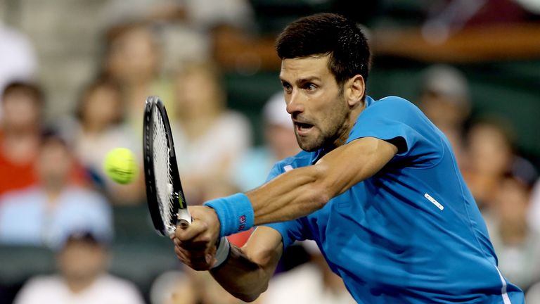 Novak Djokovic beat Philipp Kohlschreiber to reach the last 16 of the BNP Paribas Open