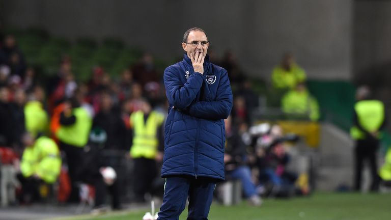 Republic of Ireland manager Martin O'Neill during the international friendly match between the Republic of Ireland and Switzer