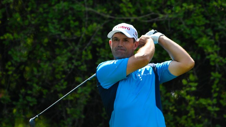 Padraig Harrington was making his first European Tour appearance of the season