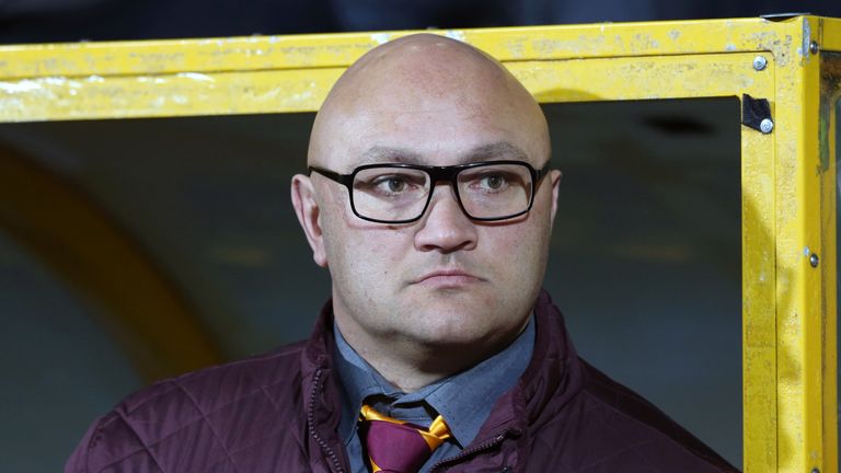 Huddersfield Giants head coach Paul Anderson before the First Utility Super League match at the John Smith's Stadium, Huddersfield. PRESS ASSOCIATION Photo