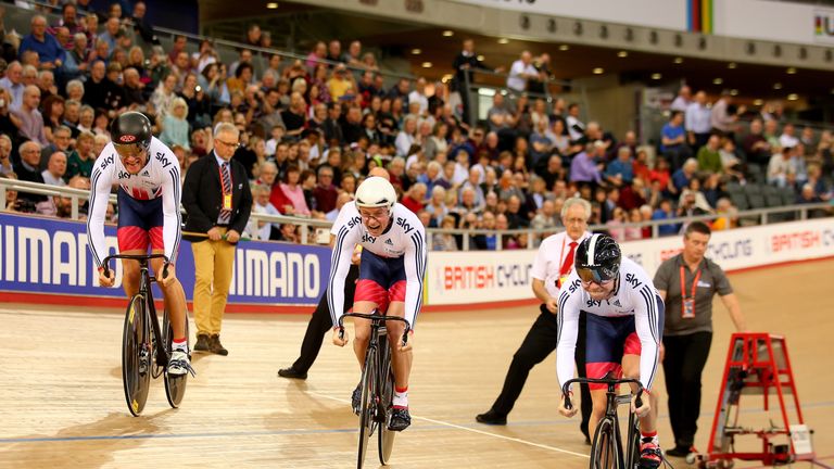 Philip Hindes, Jason Kenny, Callum Skinner, UCI Track Cycling World Championships