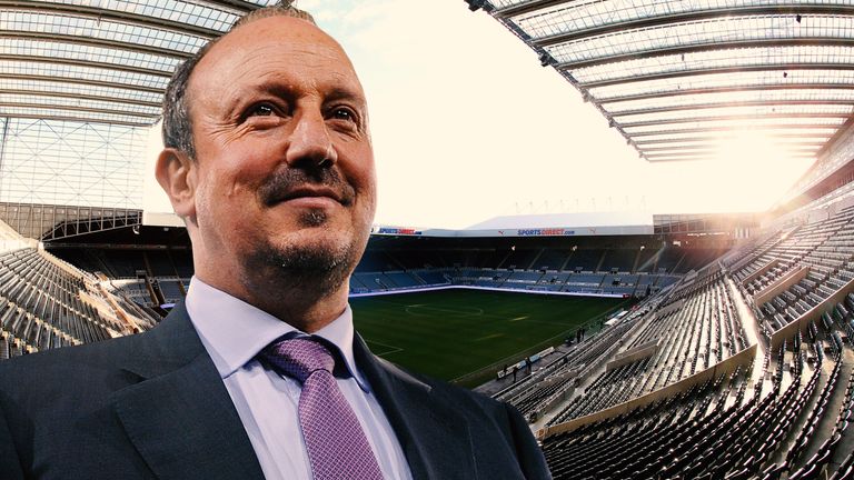 Rafa Benitez has taken over as Newcastle United manager