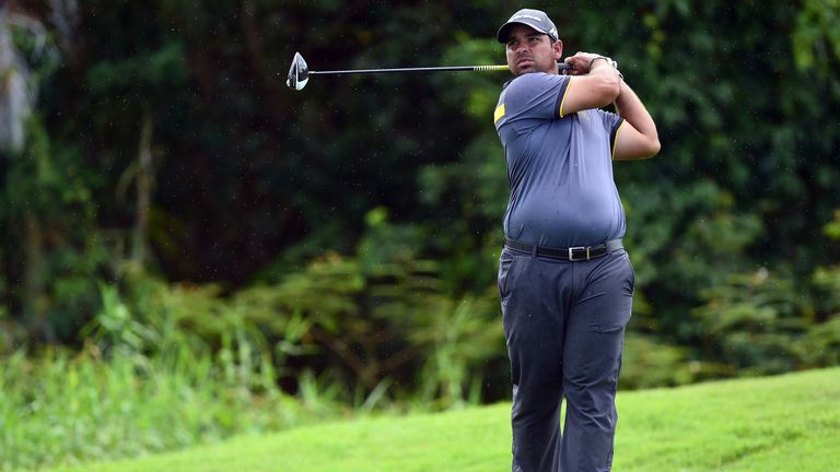 Rafael Campos is the first player from Puerto Rico to lead a PGA Tour event since 1979