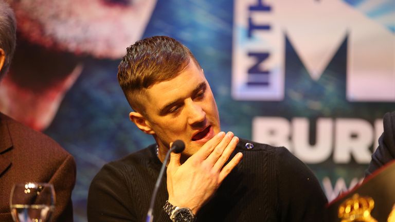 Burns thinks Di Rocco could pose him some problems but is determined to claim another world title