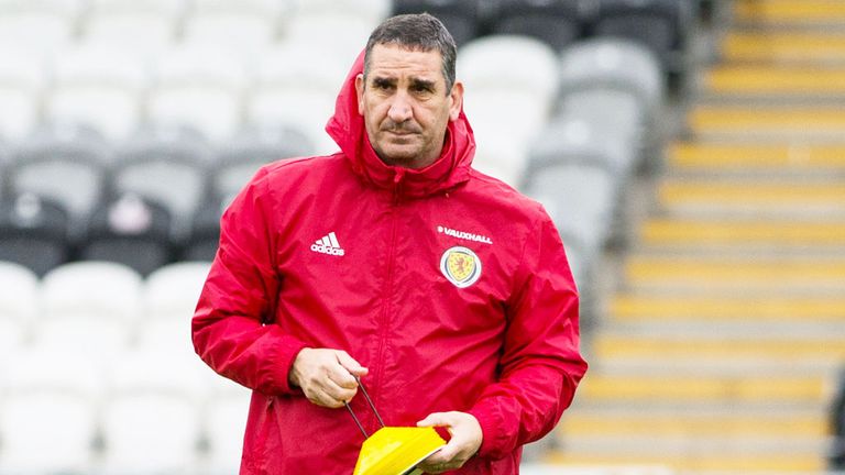Scotland U21 head coach Ricky Sbragia