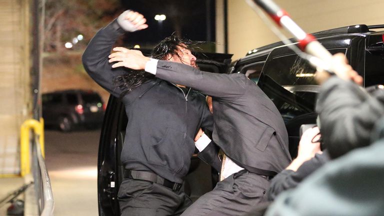 roman reigns, triple h