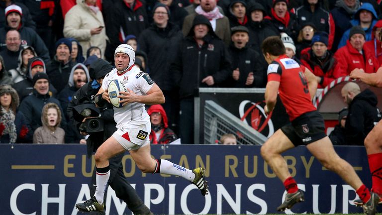 European Rugby Champions Cup Round 6, Kingspan Stadium, Belfast 23/1/2016
Ulster vs Oyonnax
Ulster's Rory Best 