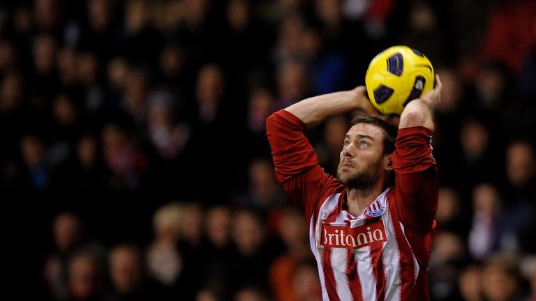 Rory Delap of Stoke City 