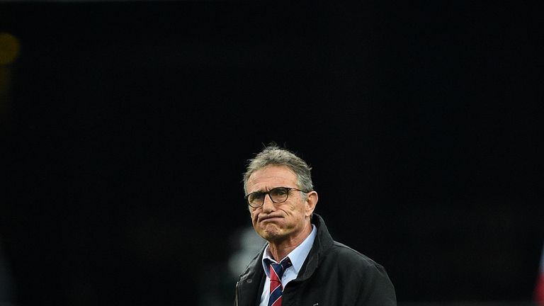 France head coach Guy Noves