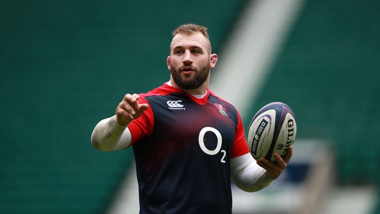 England prop Joe Marler