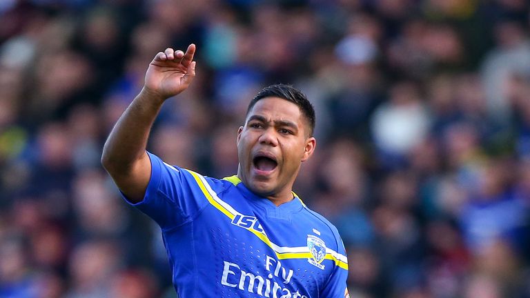 Warrington half-back Chris Sandow provided the magic for his side's fourth try