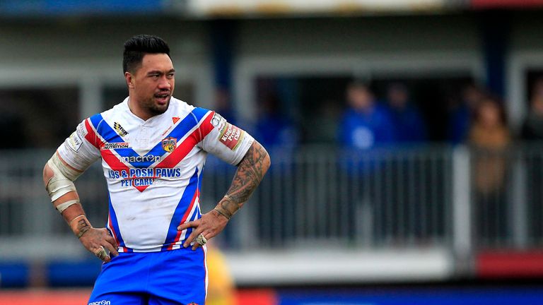 Wakefield Wildcats' Tinirau Arona