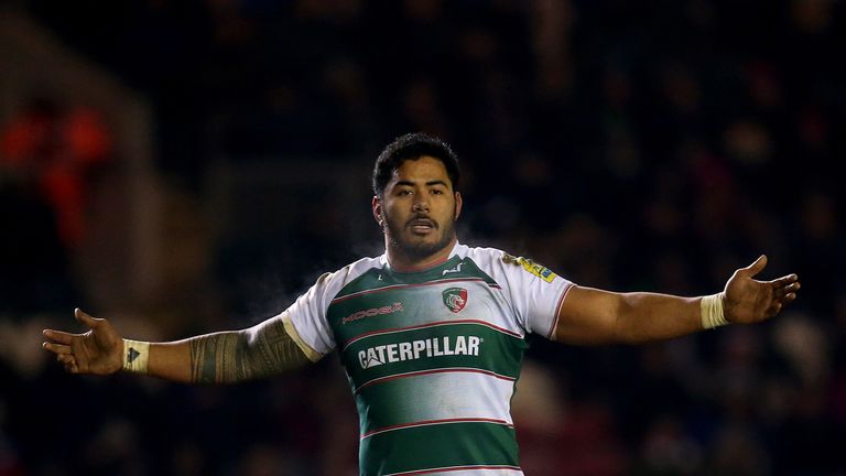 Leicester and England centre Manu Tuilagi