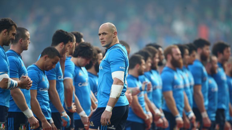 Italy captain Sergio Parisse