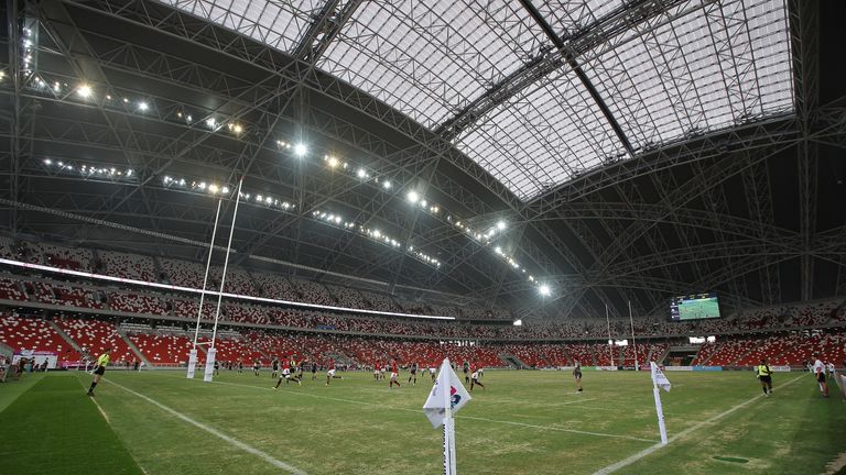 Singapore National Stadium, where the Sunwolves will play three Super Rugby games