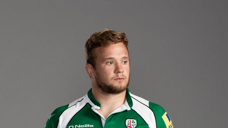 London Irish hooker Tom Cruse, who joins Wasps in summer 2016