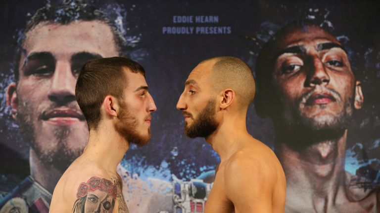 Sam Eggington v Bradley Skeete