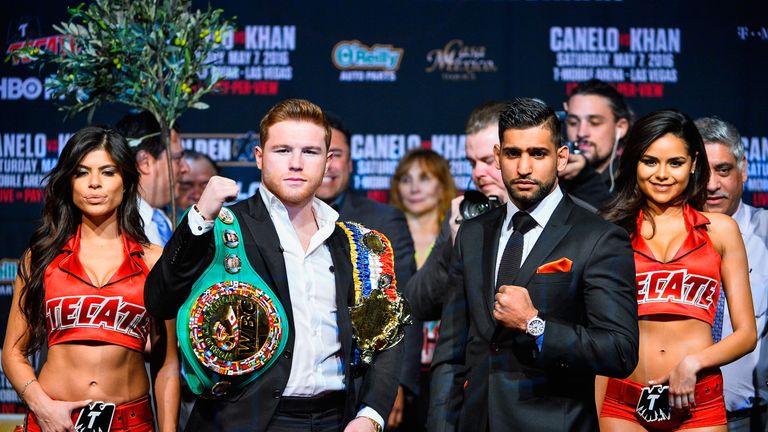 Saul Alvarez, Amir Khan