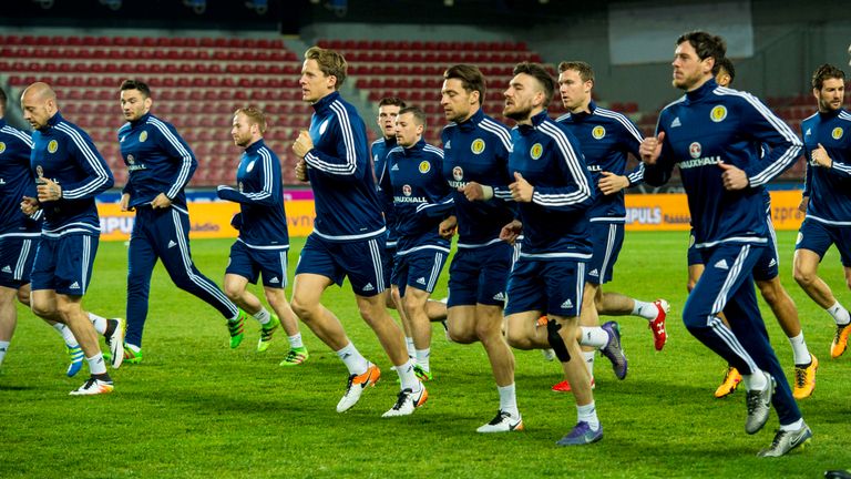 Strachan has selected two different squads for the games against the Czech Republic and Denmark