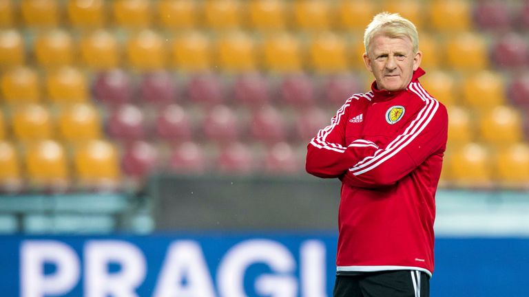 Scotland manager Gordon Strachan thinks he'll learn a lot from his players against difficult opposition