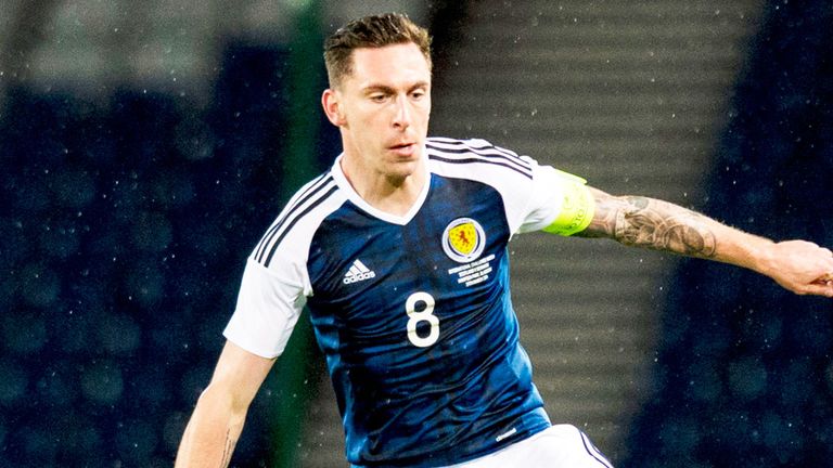 Scott Brown won his 50th cap for Scotland on Tuesday