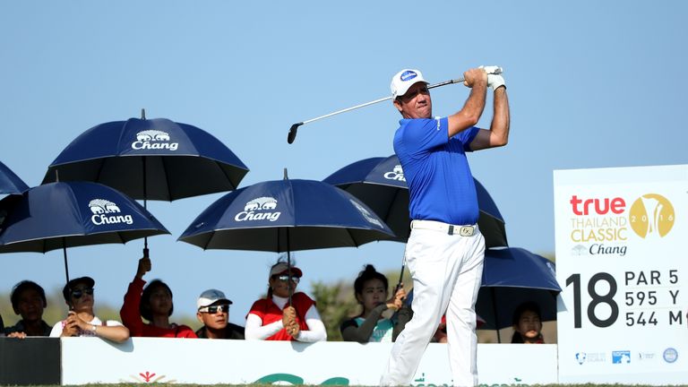 Scott Hend hit two of the best three-woods of his career to find the 18th green in two