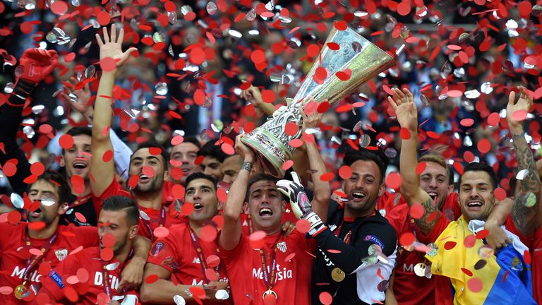 Sevilla won the Europa League last season