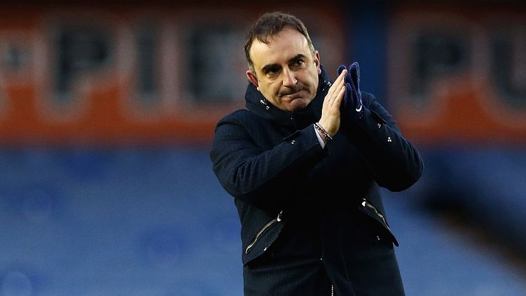 Sheffield Wednesday manager Carlos Carvalhal 