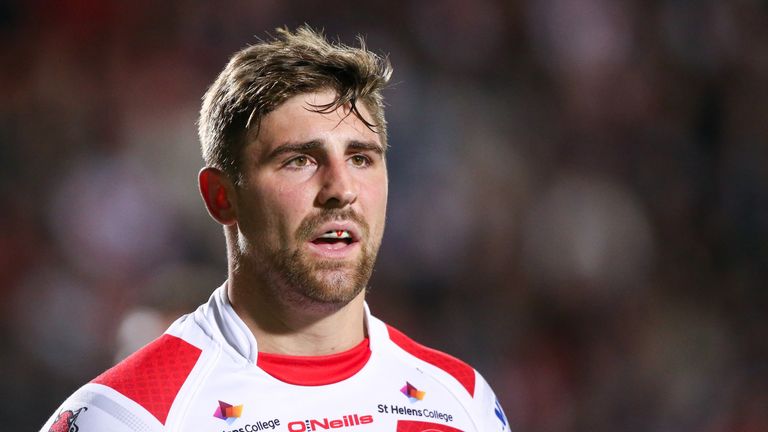  18/09/2015 - Rugby League - First Utility Super League - St Helens v Wigan Warriors - Langtree Park , St Helens, England - St Helens' Tommy Makinson.