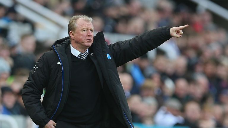  Steve McClaren manager of Newcastle United 