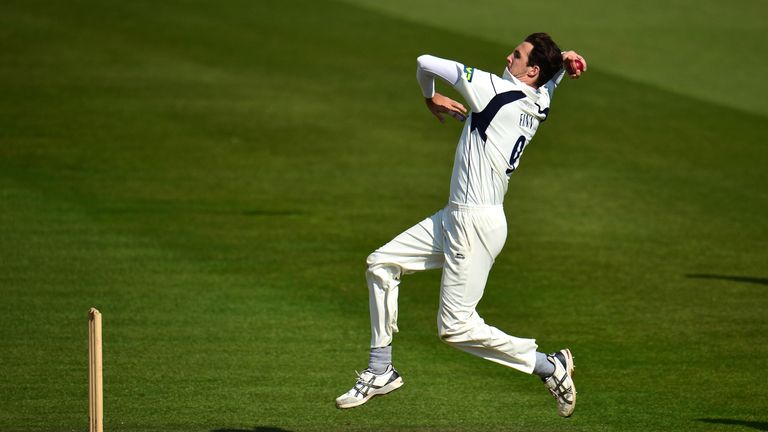 Finn got through 13 overs at the Oval