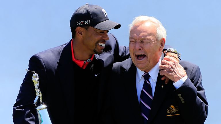 Tiger Woods has more wins at Arnold Palmer's event than any other player in history