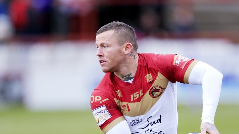 Rugby League - Super League -  Wakefield Wildcats v Catalans Dragons - Belle Vue  Stadium  - Todd Carney