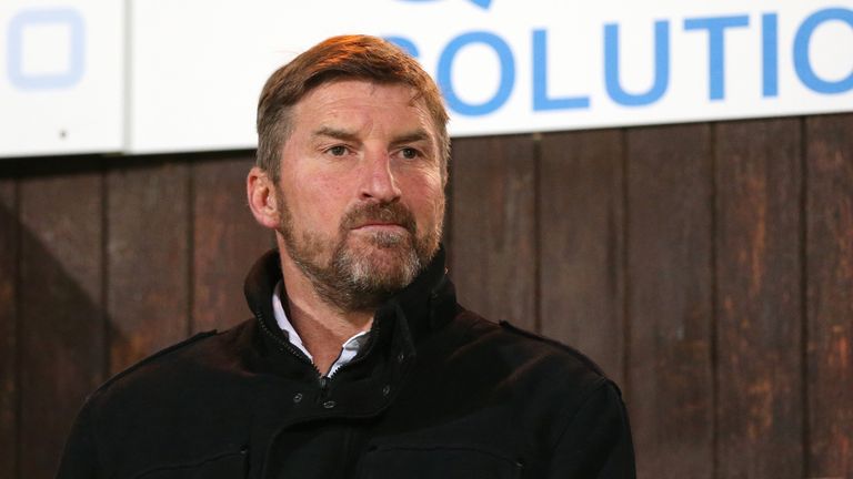 Warrington Wolves head coach Tony Smith before the First Utility Super League match at Headingley Carnegie, Leeds.