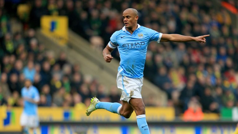 Vincent Kompany was back to his best form at Carrow Road