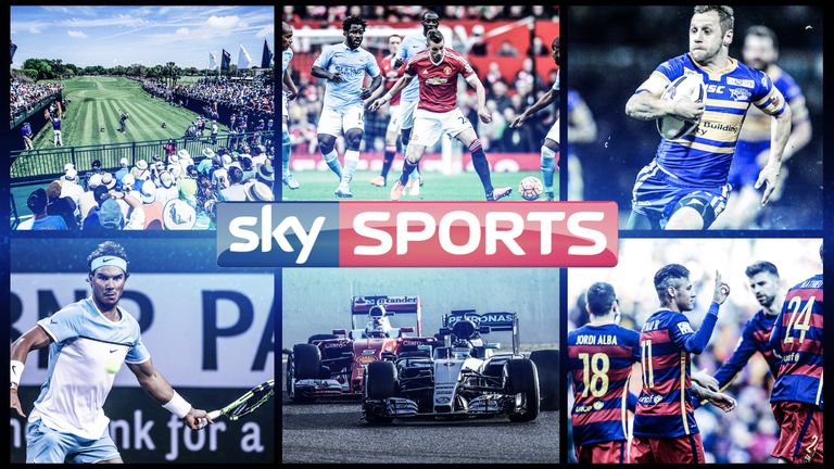 What's on Sky Sports this weekend?