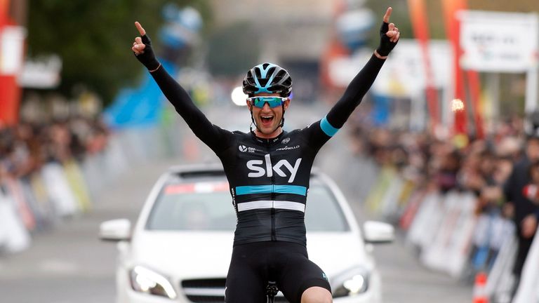 Wout Poels wins Stage 5 of the 2016 Volta a Catalunya