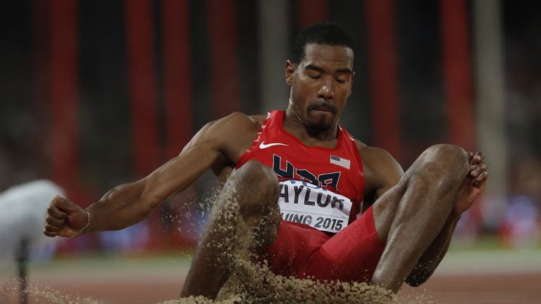 Christian Taylor won the triple jump at the 2015 IAAF World Championships