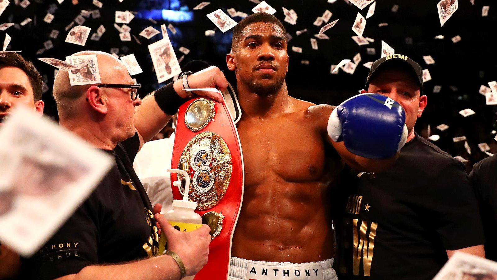 Joshua: Anthony Joshua takes IBF title with swift stoppage win | Boxing News | Sky Sports1600 x 900